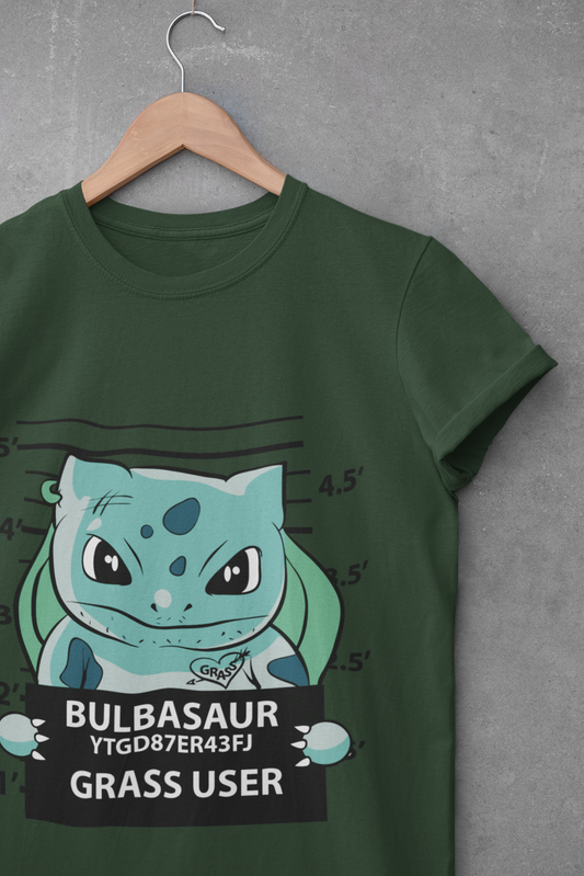 Bulbasaur Mugshot Shirt