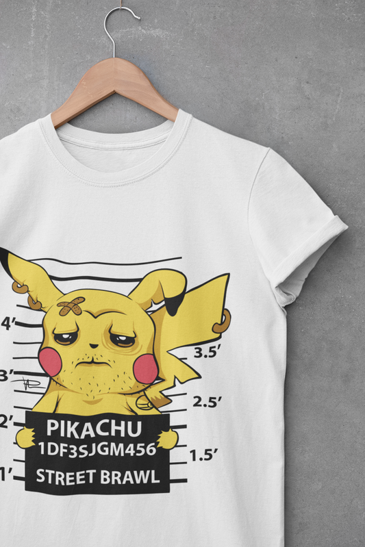 Pikachu Mugshot Shirt